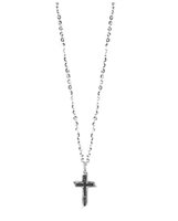 Collana Salvini Uomo BLUES in Oro bianco Diamante Black 0.09 Ct 20085528 - 20085528